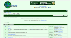 Desktop Screenshot of cannabisworld.com